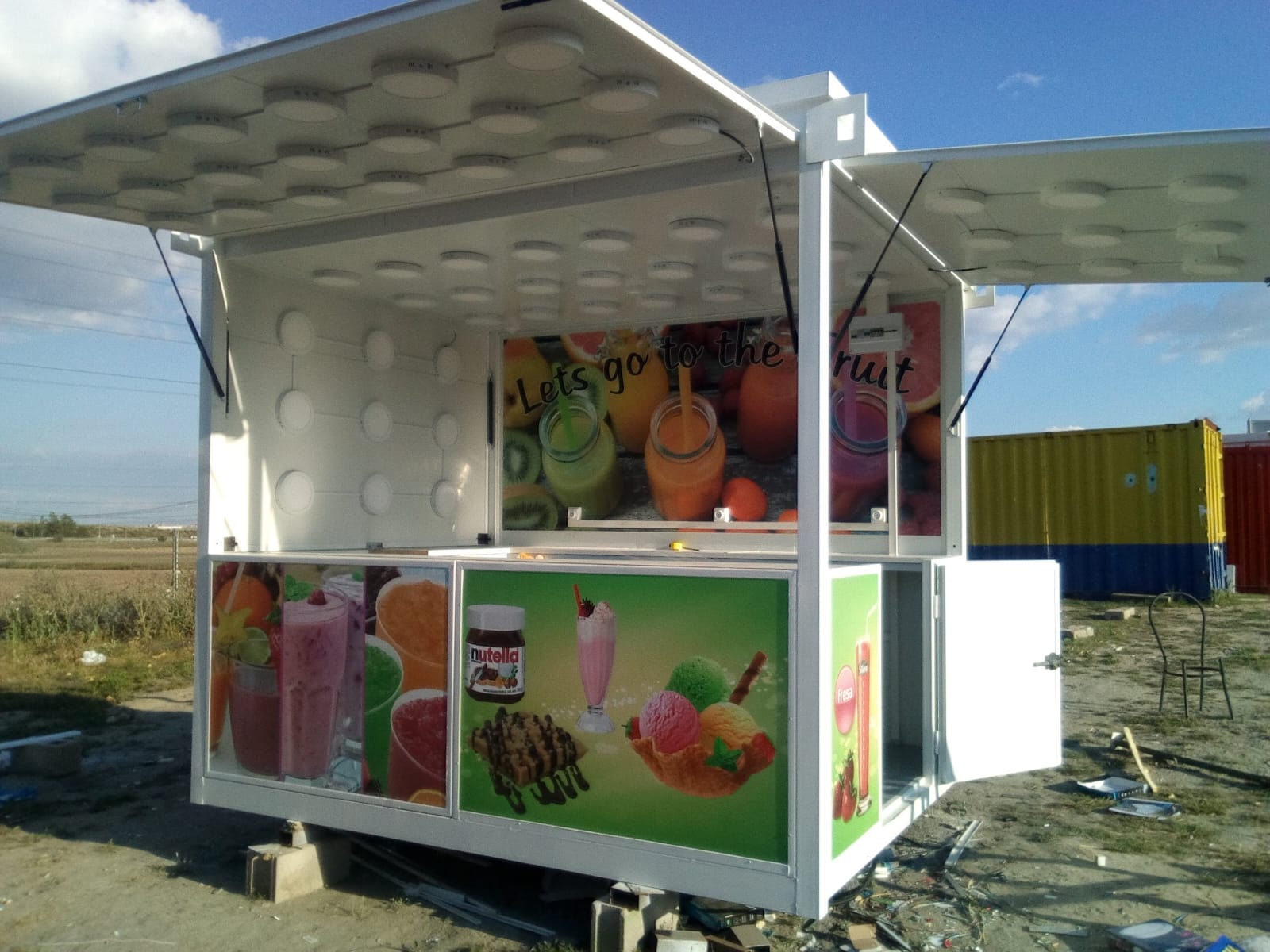 Churrerías, quioscos y bares portátiles en Madrid
